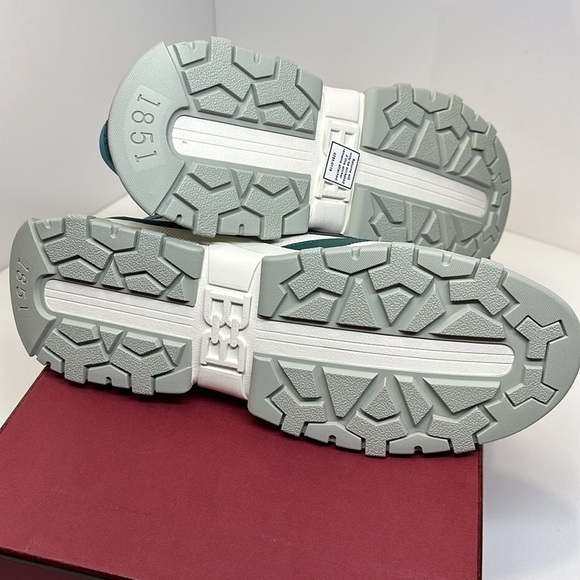 BALLY HOLDEN - T men’s lace-up sneakers bovine grained / size 12 D - Picture 6 of 14